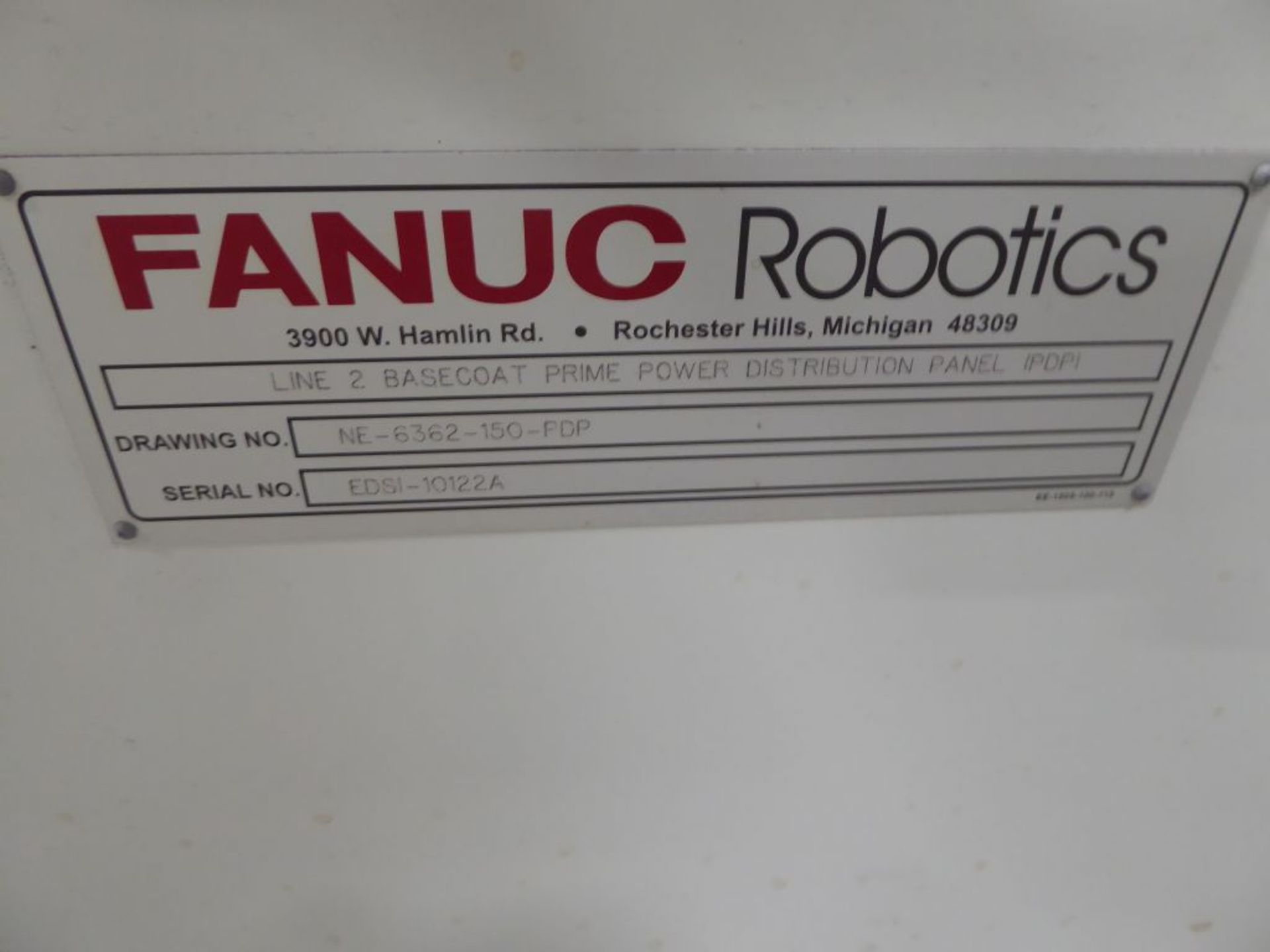 Fanuc Robot Power Distrbution Panel - Bild 2 aus 15