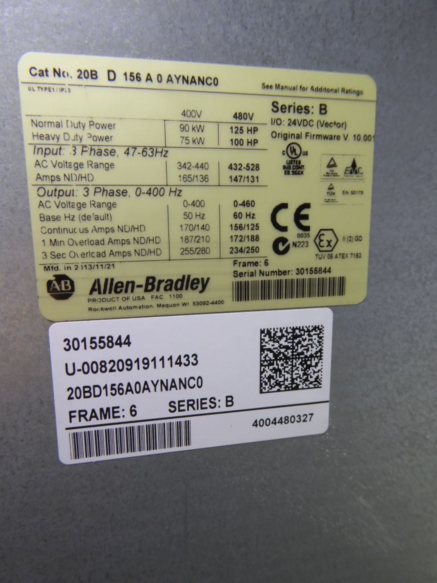Allen Bradley Powerflex 700 Drive Panel - Image 5 of 21