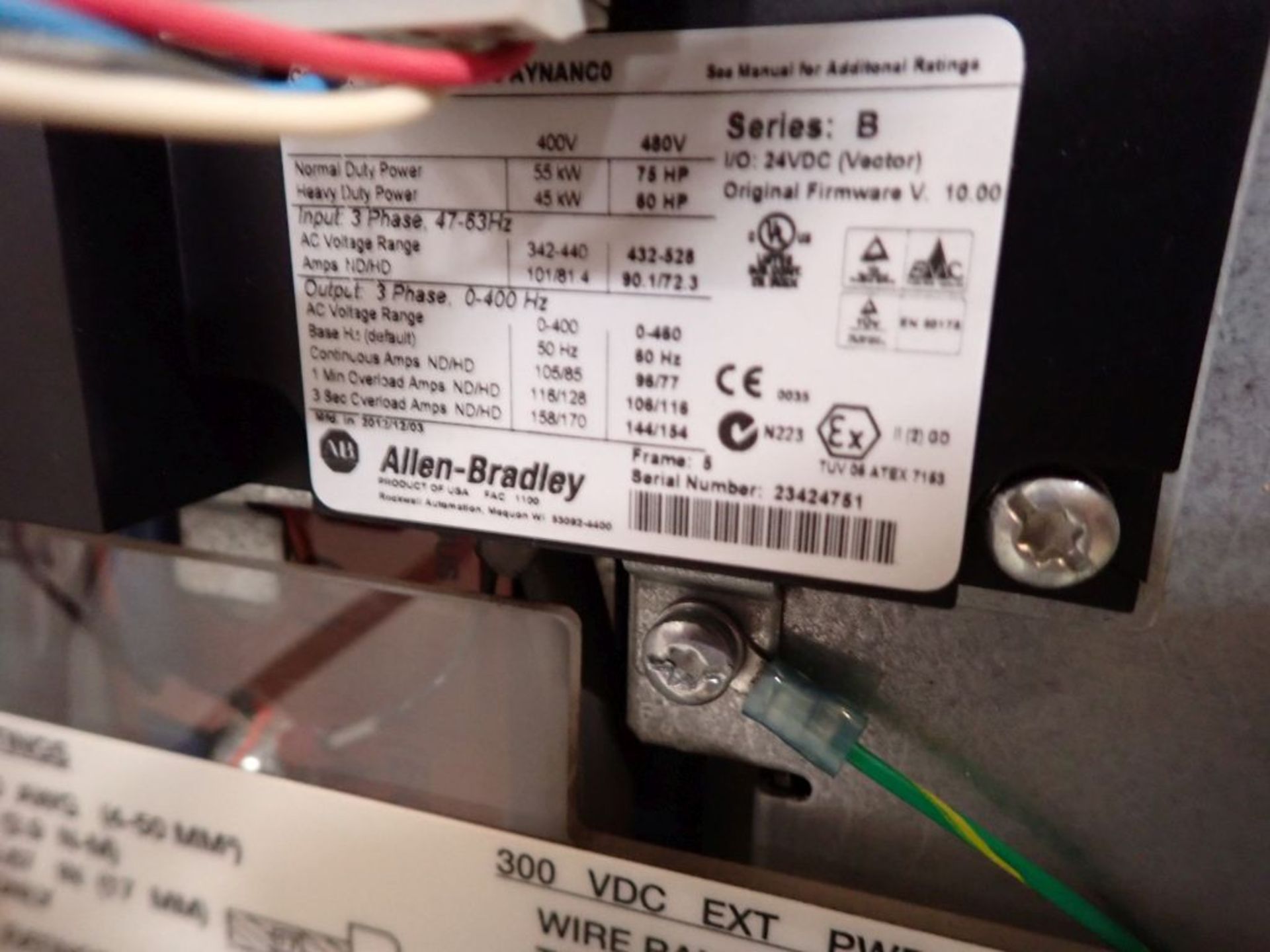 Allen Bradley Powerflex 700 Drive Panel - Image 14 of 16