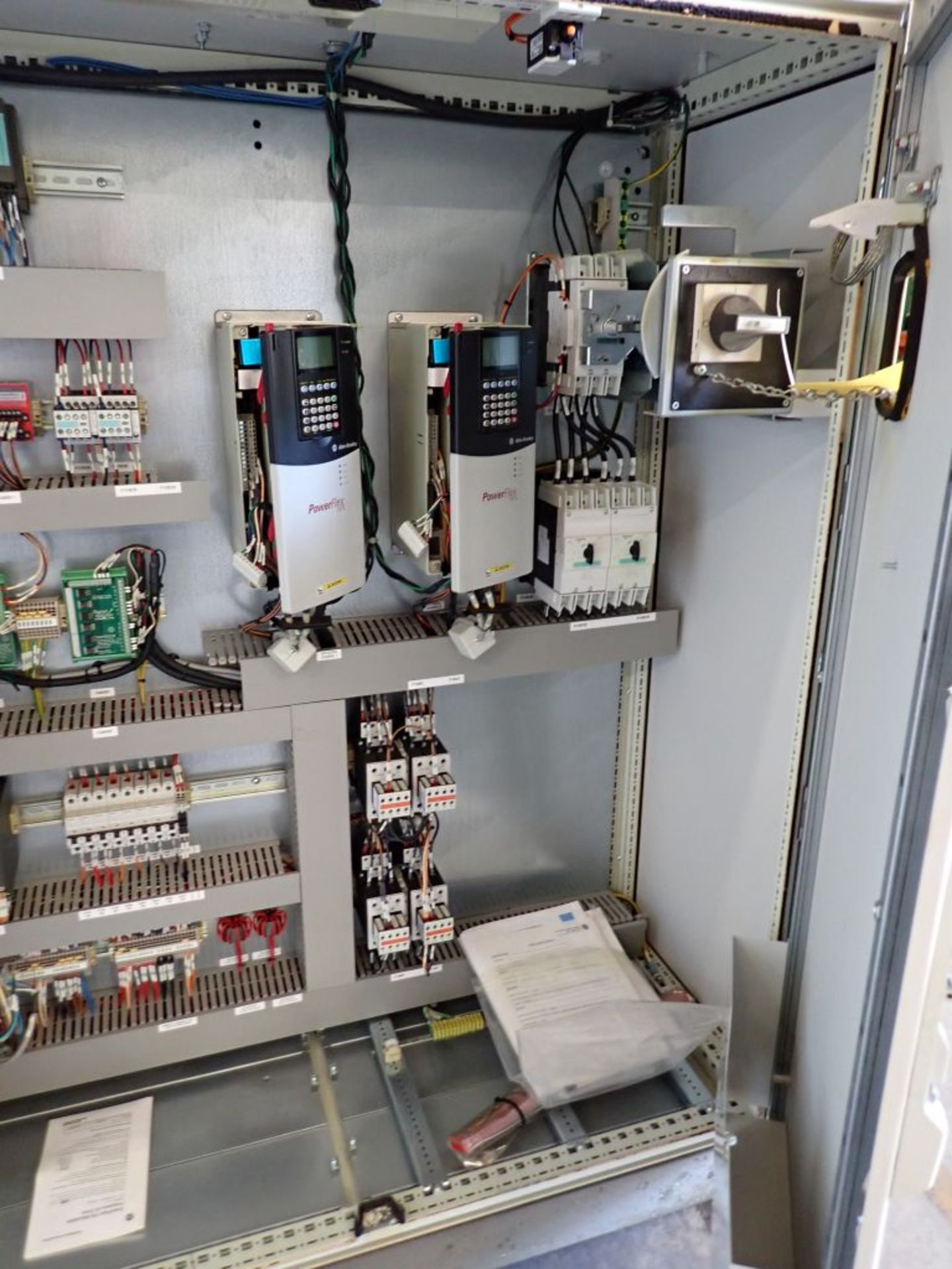 Control Panel with (2) Allen Bradley Powerflex 700 Drives - Image 11 of 20