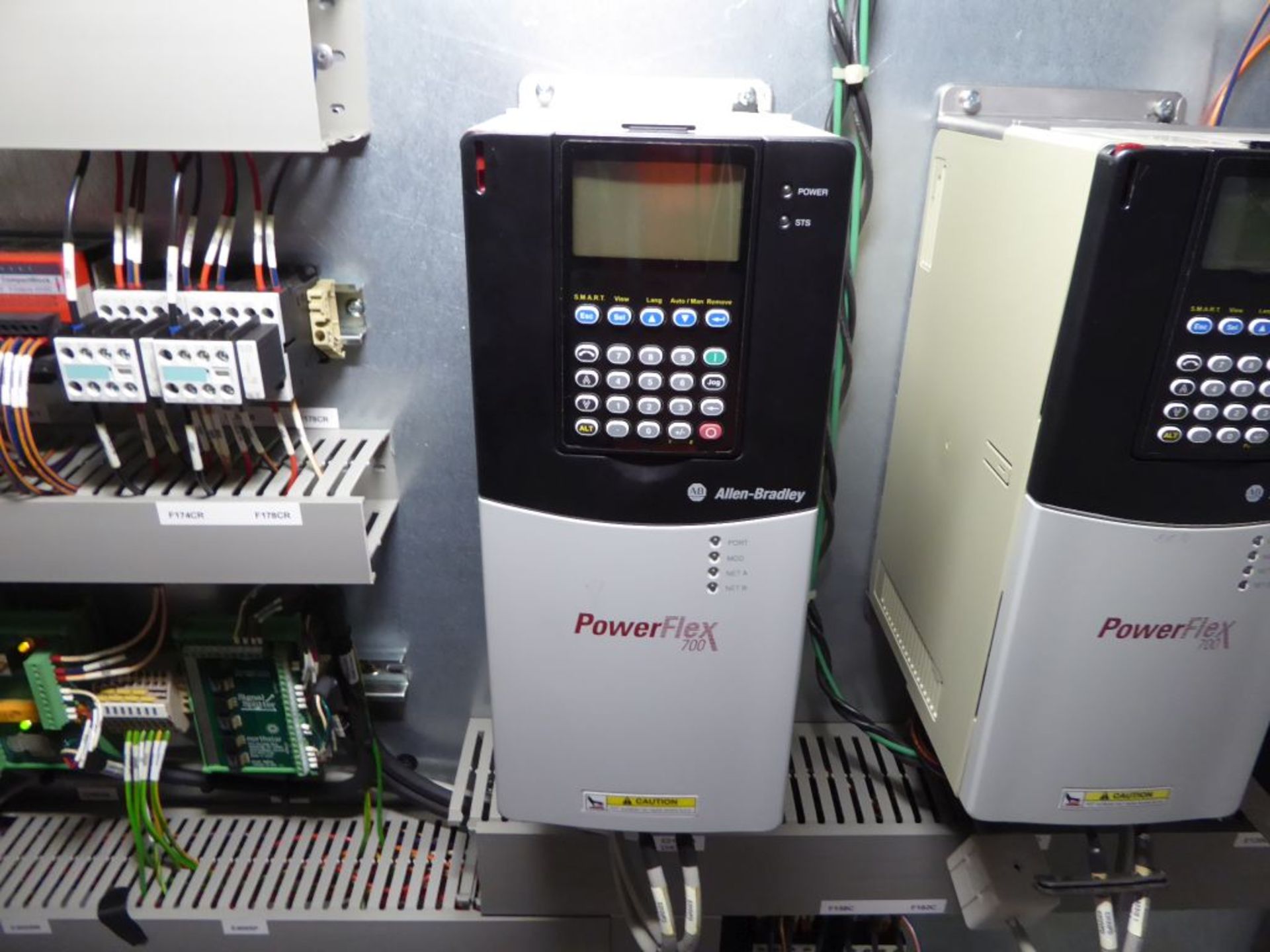 Control Panel with (2) Allen Bradley Powerflex 700 Drives - Image 9 of 23