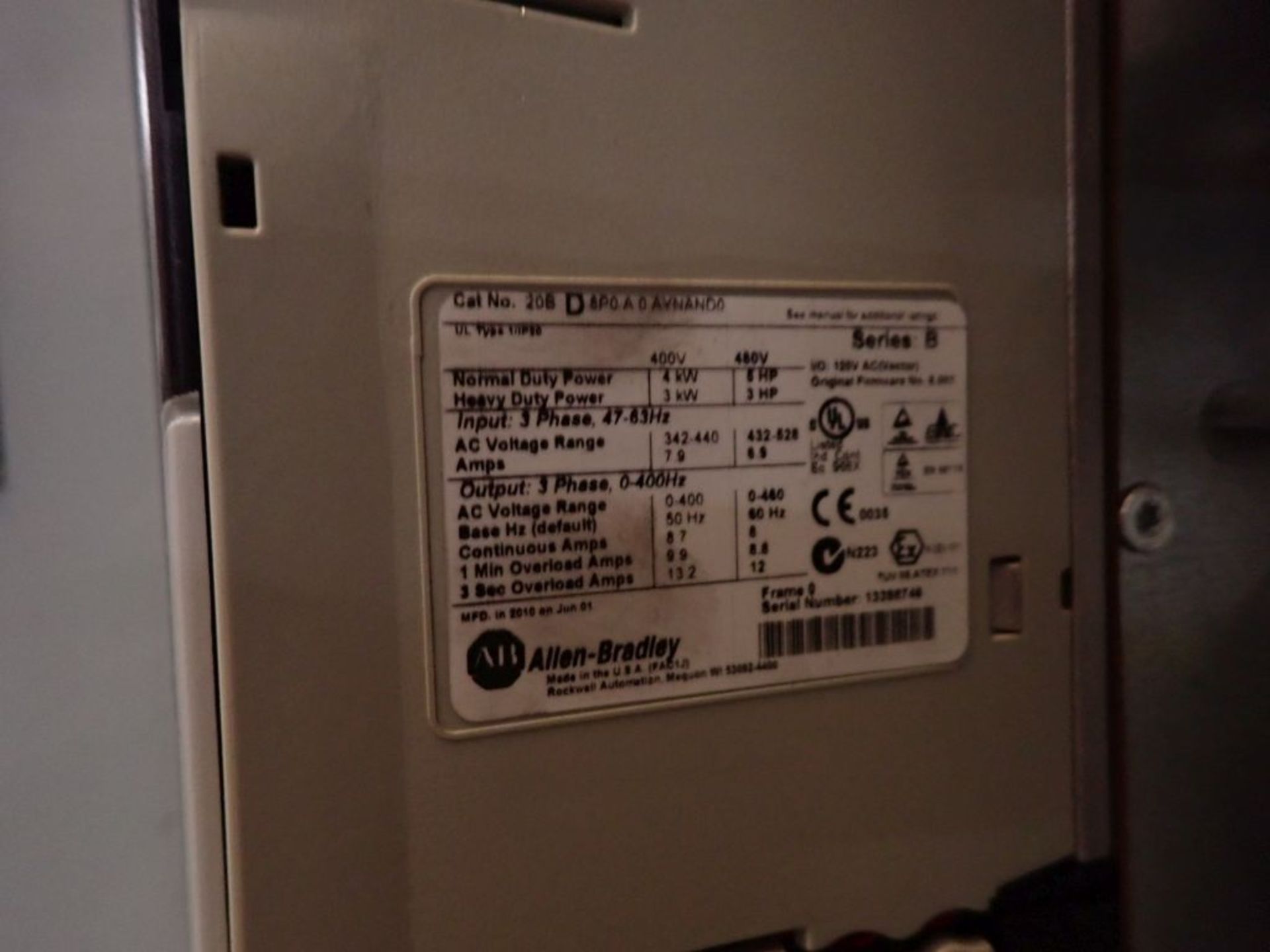 Allen-Bradley Centerline 2100 MCC - Bild 16 aus 77