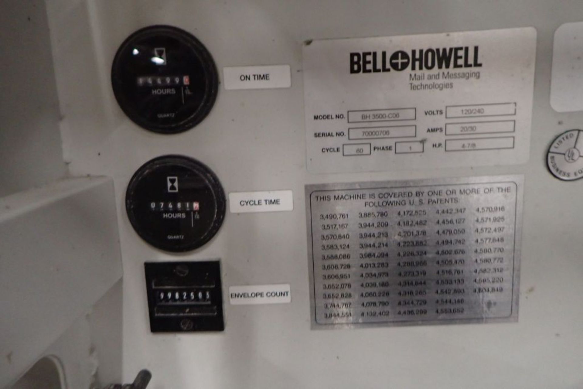 Bowe Bell Howell BH3500 Inserting System - Image 48 of 145