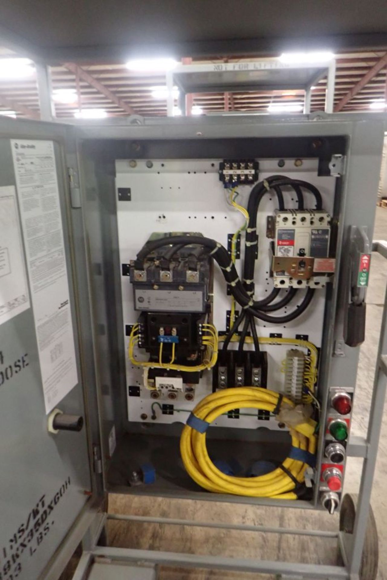 Allen-Bradley Skid Mounted Motor Starter Panel - Image 6 of 14