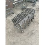 Lot of (2) Nestaflex 226 Rolling Conveyors