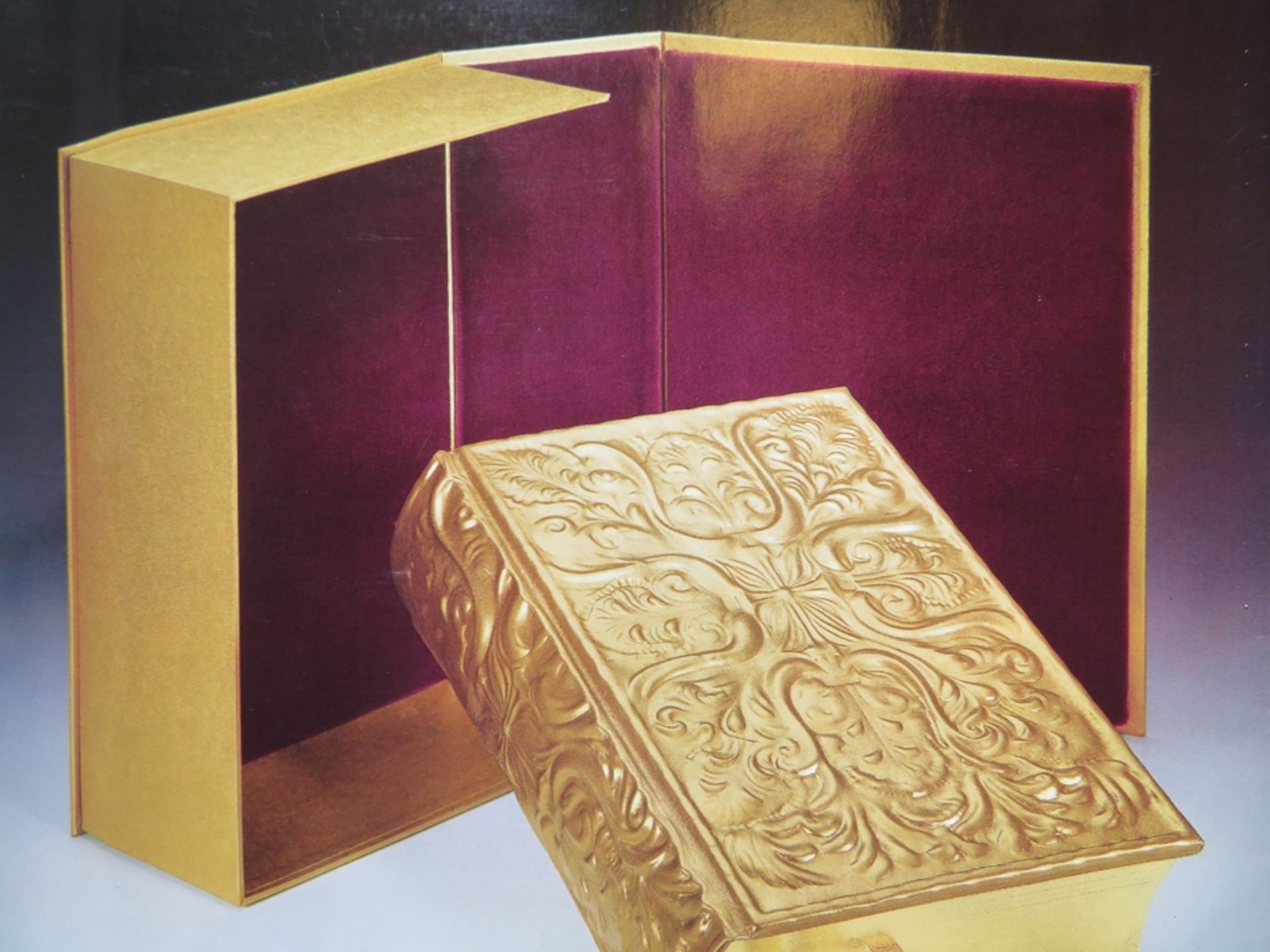 Ernst-Fuchs-Bibel; Die Bibel, gestaltete und bebildert von Ernst Fuchs, in der Übersetzung von Hamp