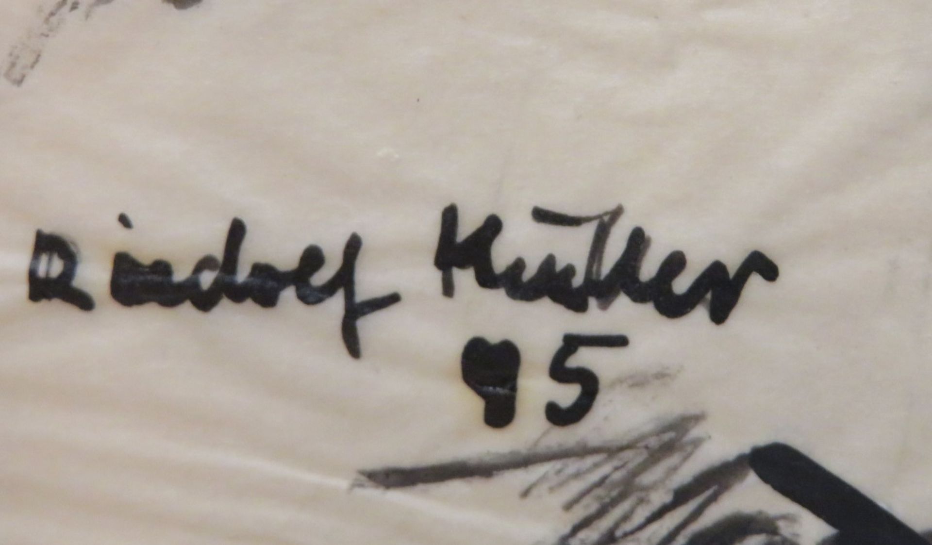 Müller, Rudolf, 1903 - 1969, Stuttgart - ebd., deutscher Maler, Grafiker und Kunstpädagoge, - Image 2 of 2