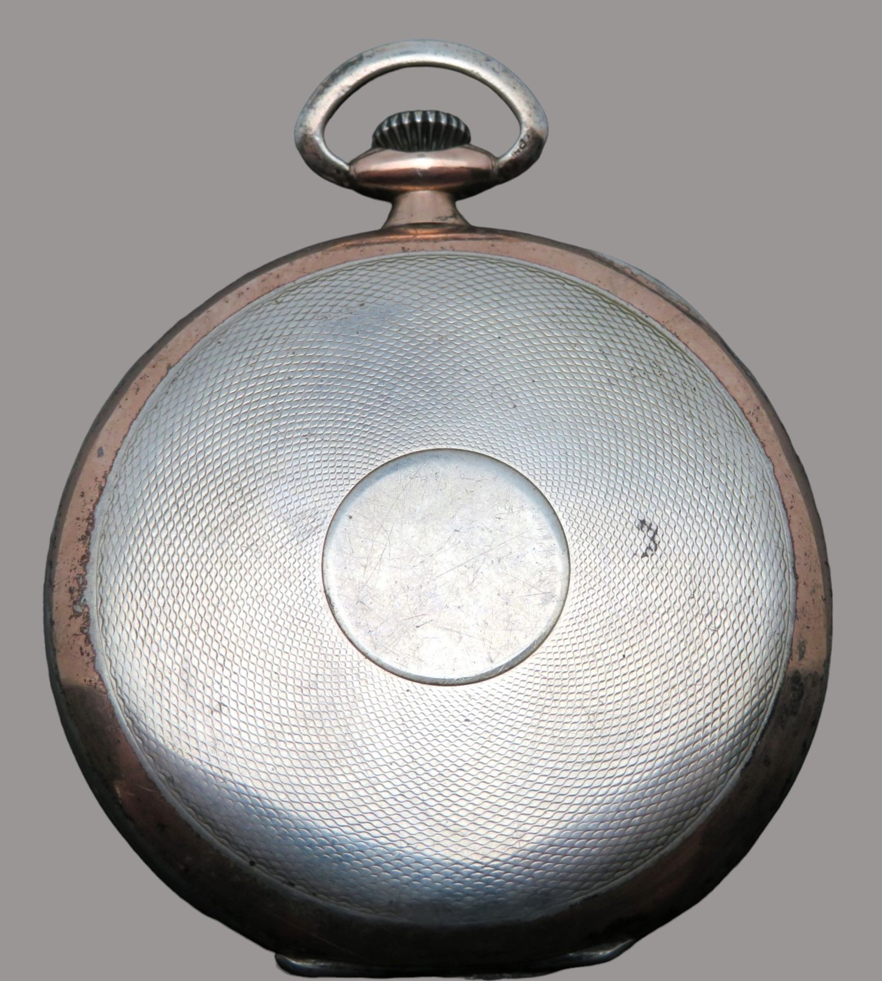 Taschenuhr, Junghans Meister, 1. Hälfte 20. Jahrhundert, Gehäuse Silber 800/000, punziert, gem., Kr - Image 2 of 3