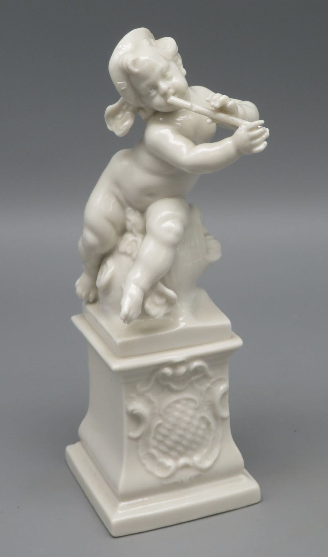 Porzellanfigur, Merkur/Hermes, Nymphenburg, Entwurf von Franz Anton Bustelli, Putten als Götter, We