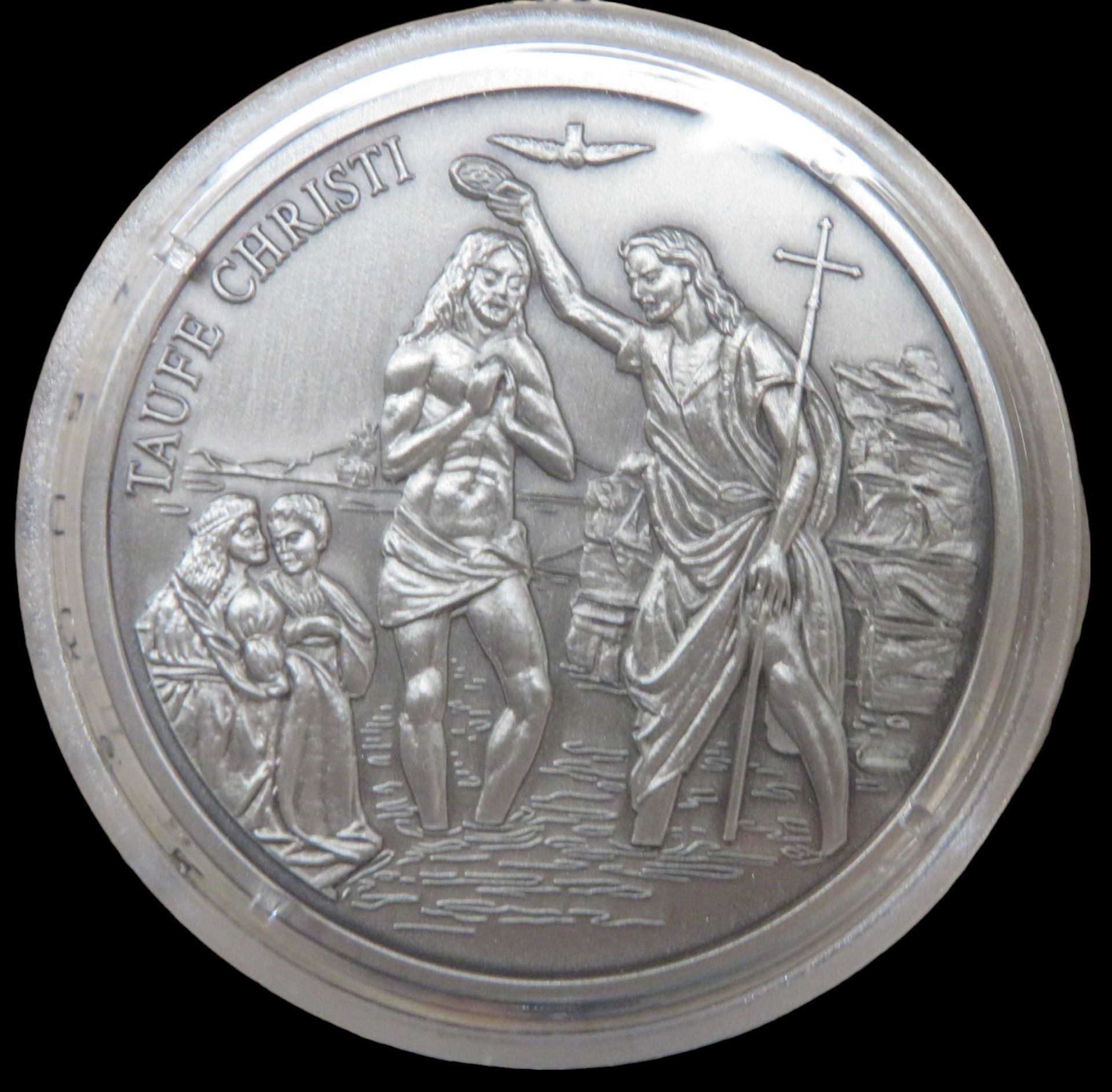 12 Silbermünzen, Geschichte des Christentums, 11 x je 20 g Feinsilber 999/000, diese zus. 220 g, 1 - Image 4 of 4