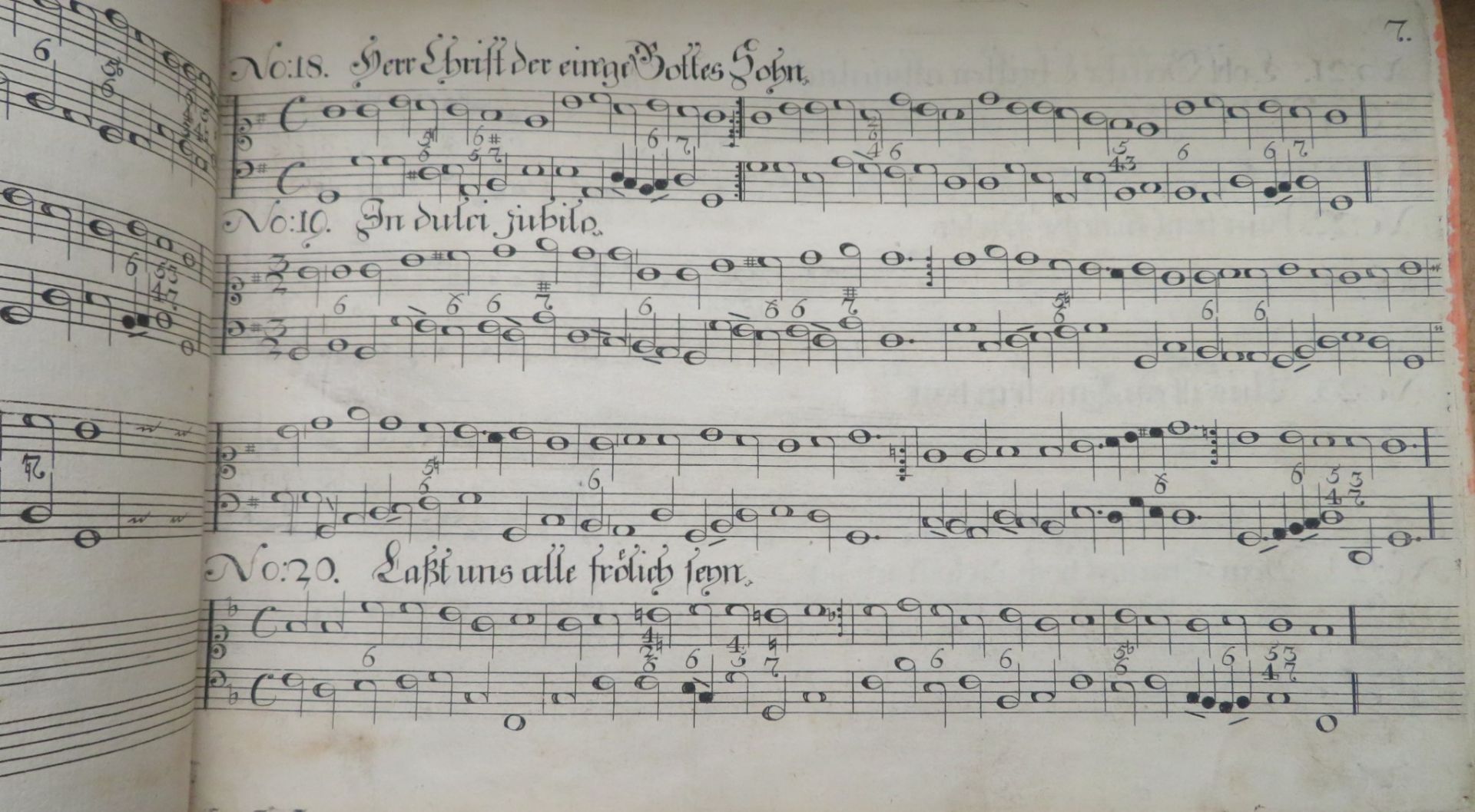 Bd., Reimann, Johann B.: J. B. Reimanns Org[anist] v. Hirschb[erg] Sammlung alter und neuer Melodie - Image 2 of 3