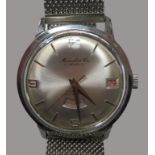 Vintage HAU, Schweiz, Marcel et Cie, 1950/60er Jahre, Day Date, Automatik, Armband von Longines, in