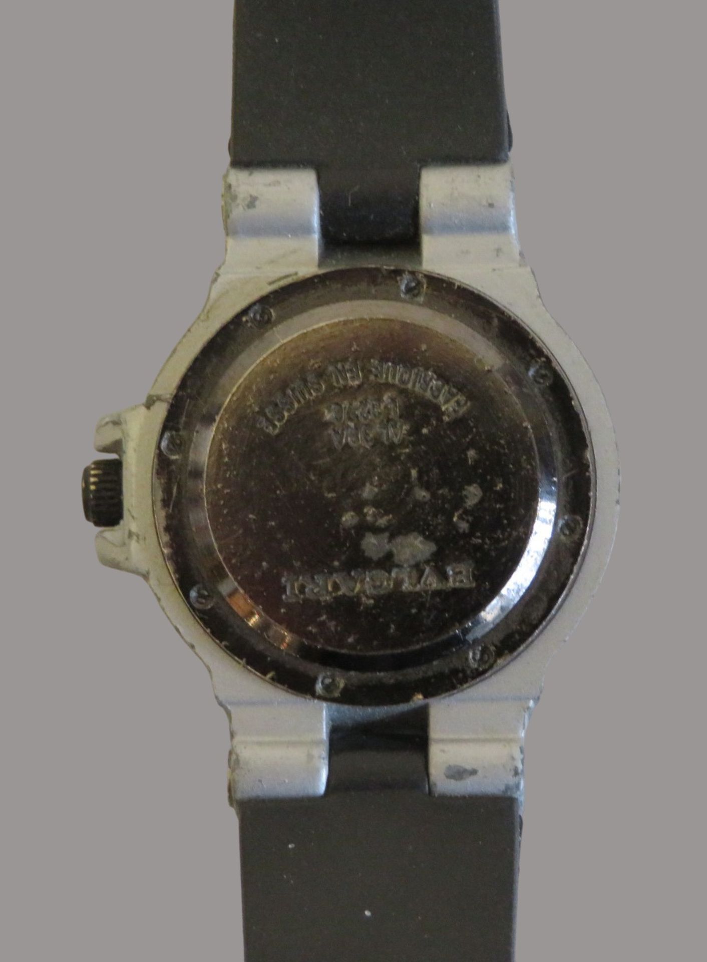 Armbanduhr, Bulgari, Diagono, Aluminium, ALT32TA, unisex, Automatik, Saphirglas, Kautschuk-Armband, - Bild 2 aus 2