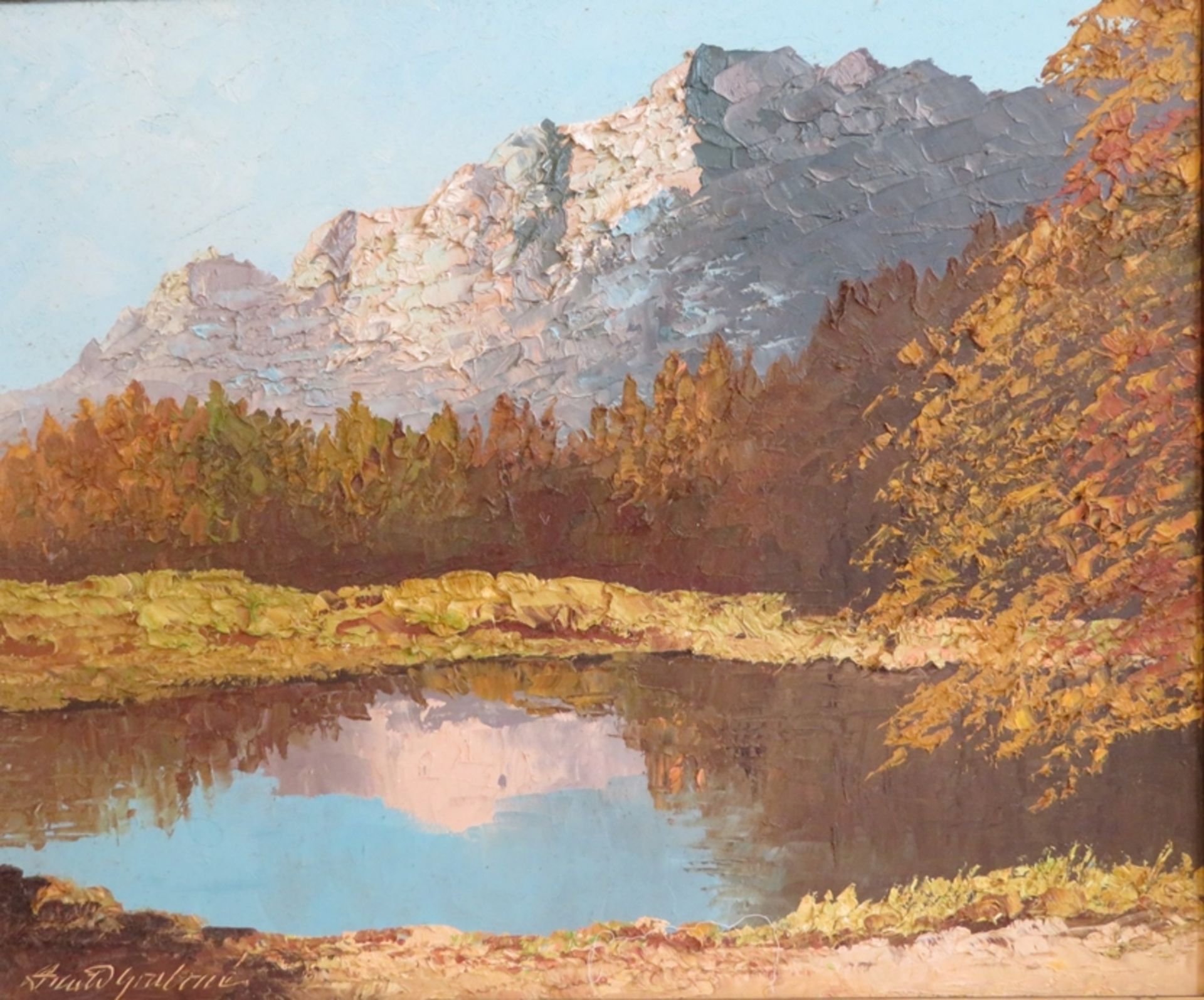 Arnold-Graboné, Georg, 1896 - 1982, München - Buchhof, Maler des deutschen Impressionismus,