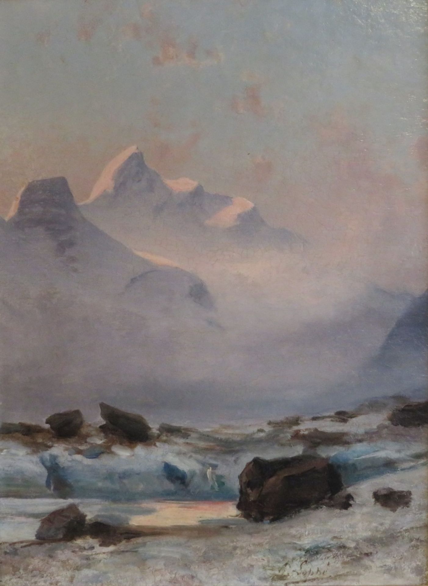 Loppé, Gabriel, 1825 - 1913, Französischer Maler, Fotograf und Bergsteiger,