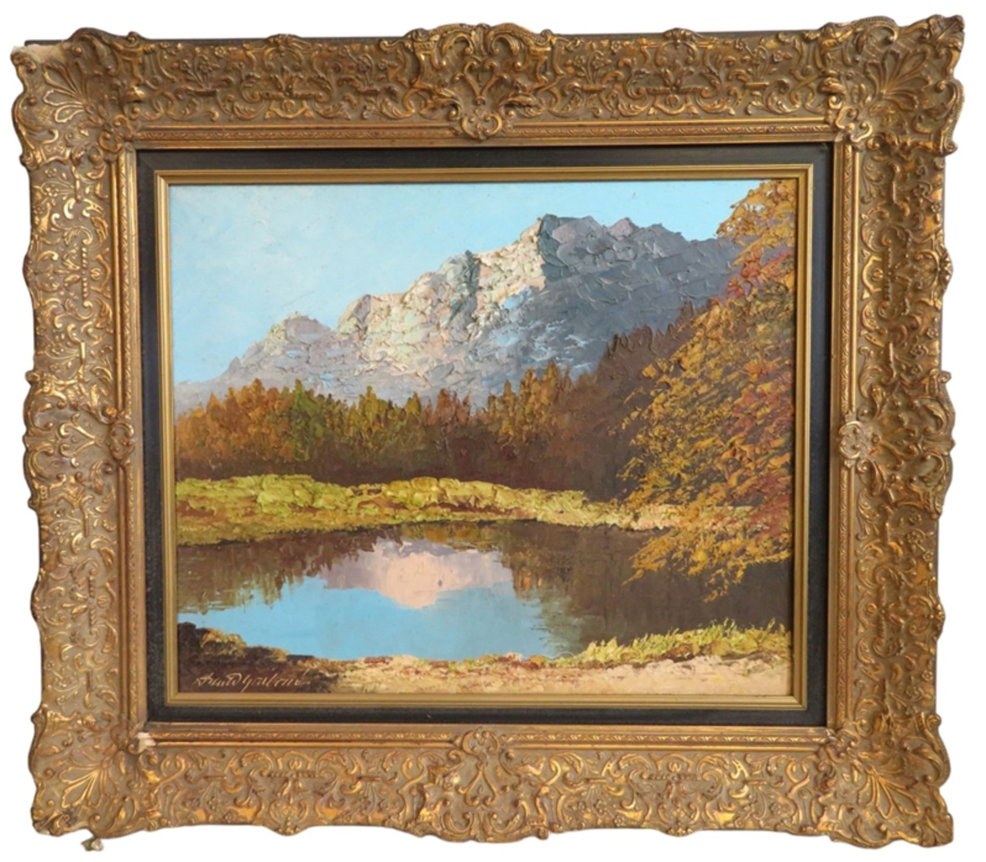 Arnold-Graboné, Georg, 1896 - 1982, München - Buchhof, Maler des deutschen Impressionismus, - Image 2 of 3