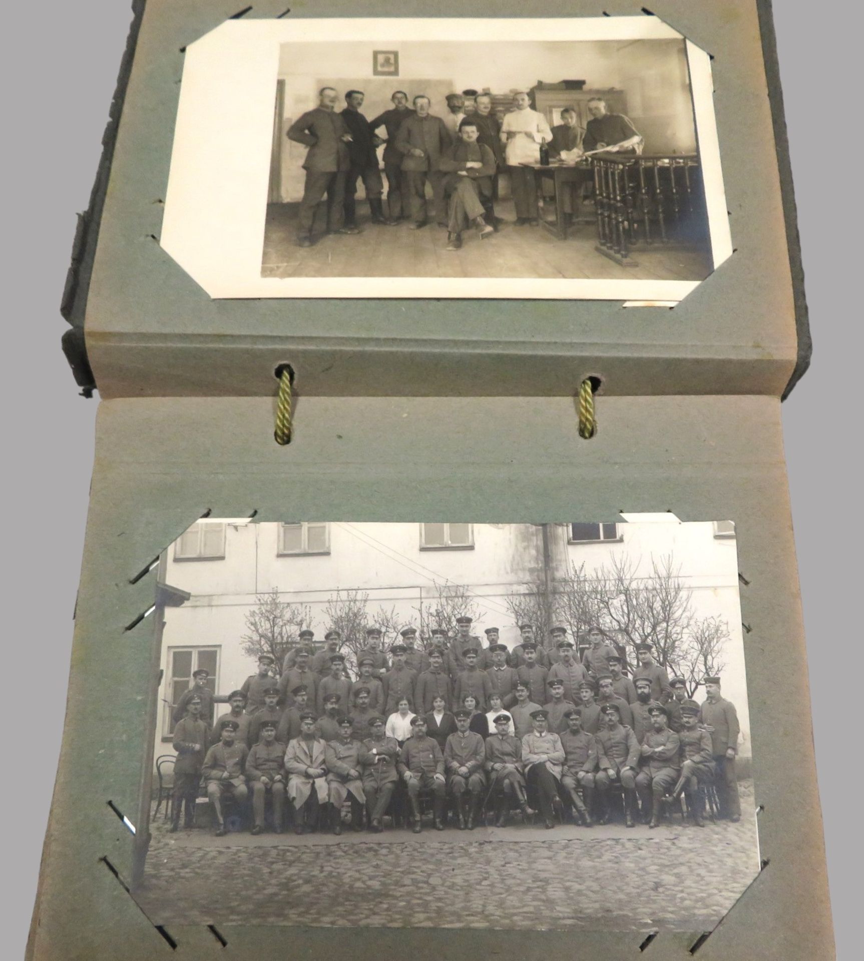 Fotoalbum "Kriegserinnerungen" mit 42 Soldatenfotografien, 1. Weltkrieg, - Image 2 of 4