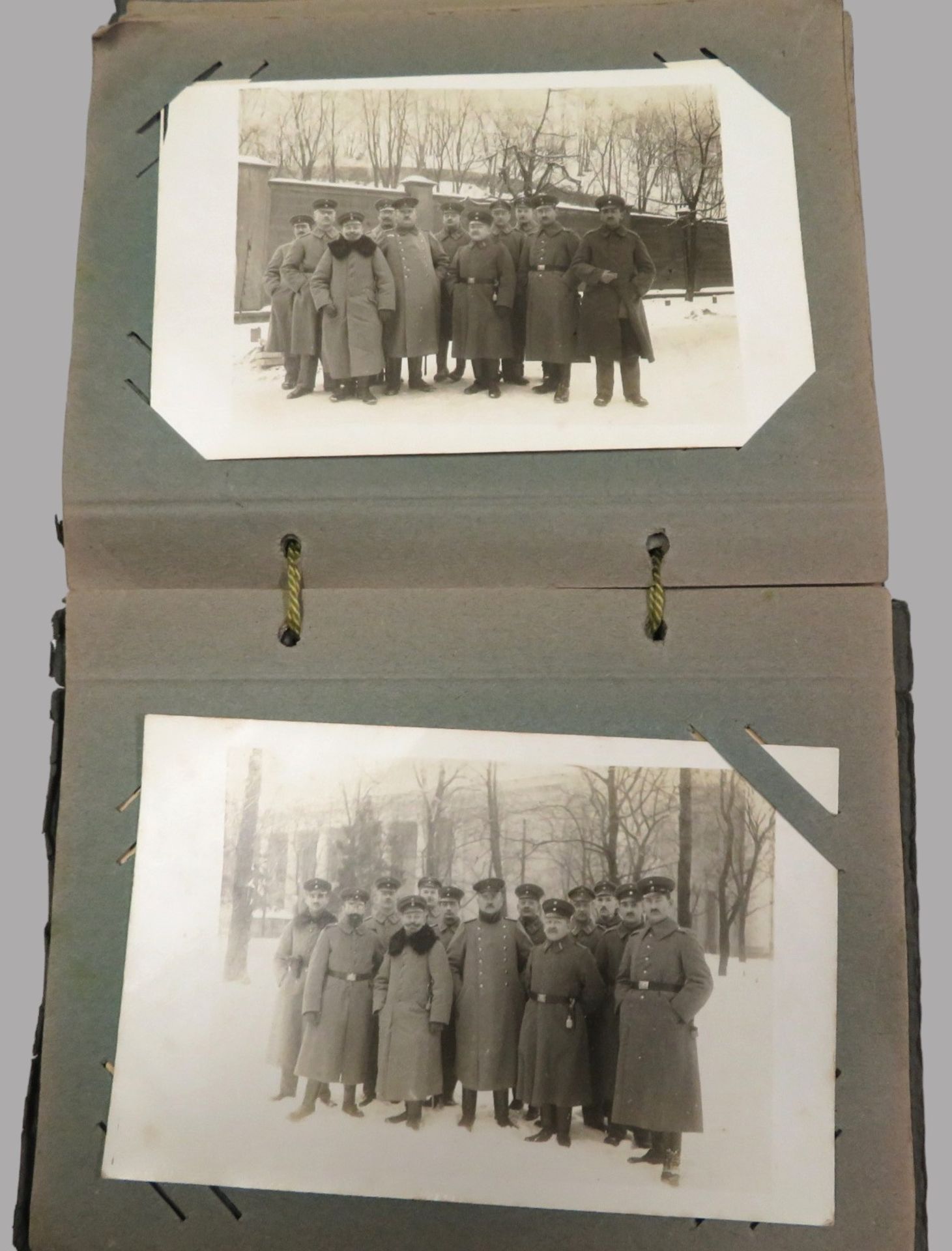 Fotoalbum "Kriegserinnerungen" mit 42 Soldatenfotografien, 1. Weltkrieg, - Bild 4 aus 4
