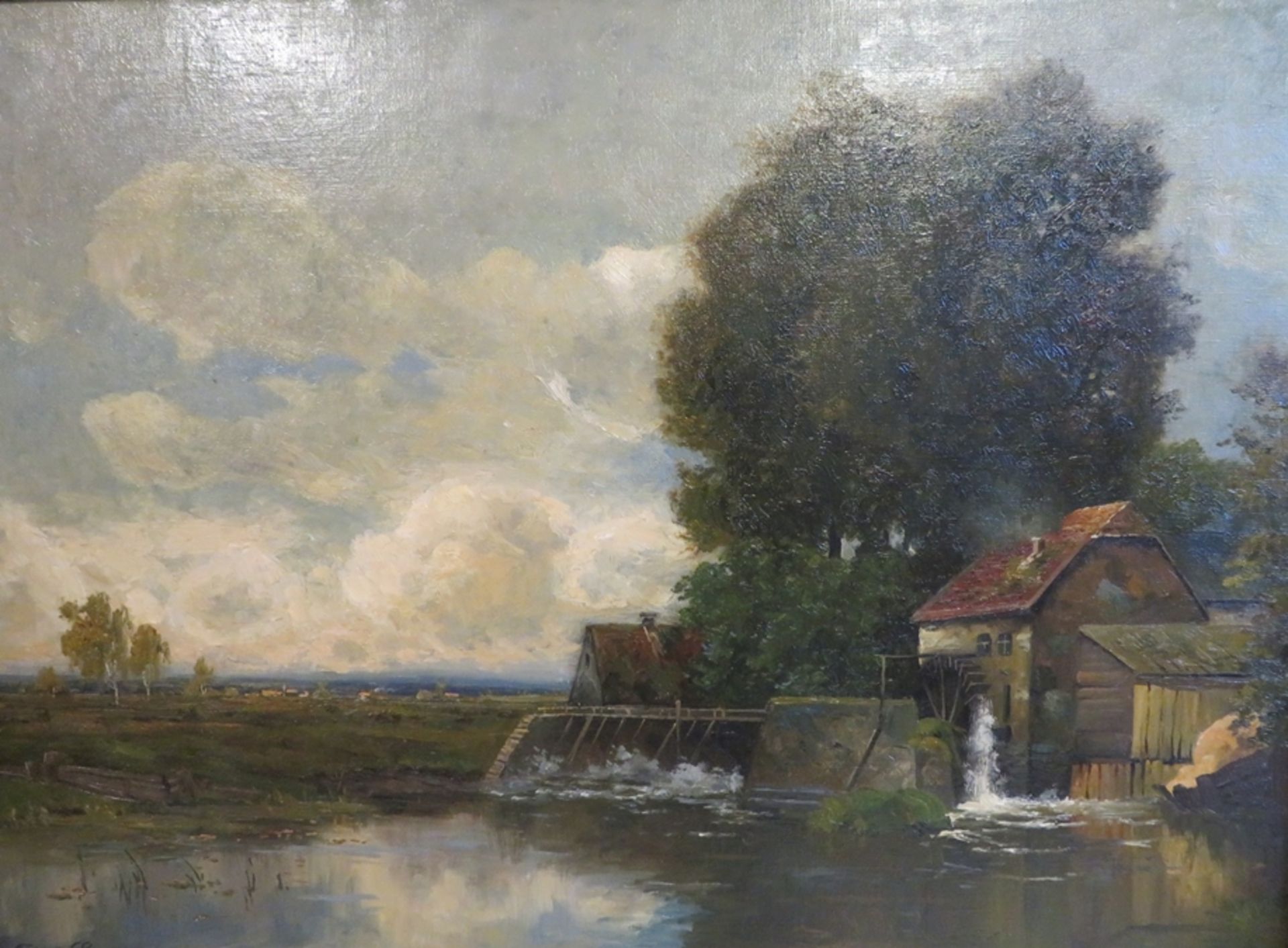 Leu, Oskar, 1864 - 1942, Düsseldorf - München, deutscher, naturalistischer Maler,