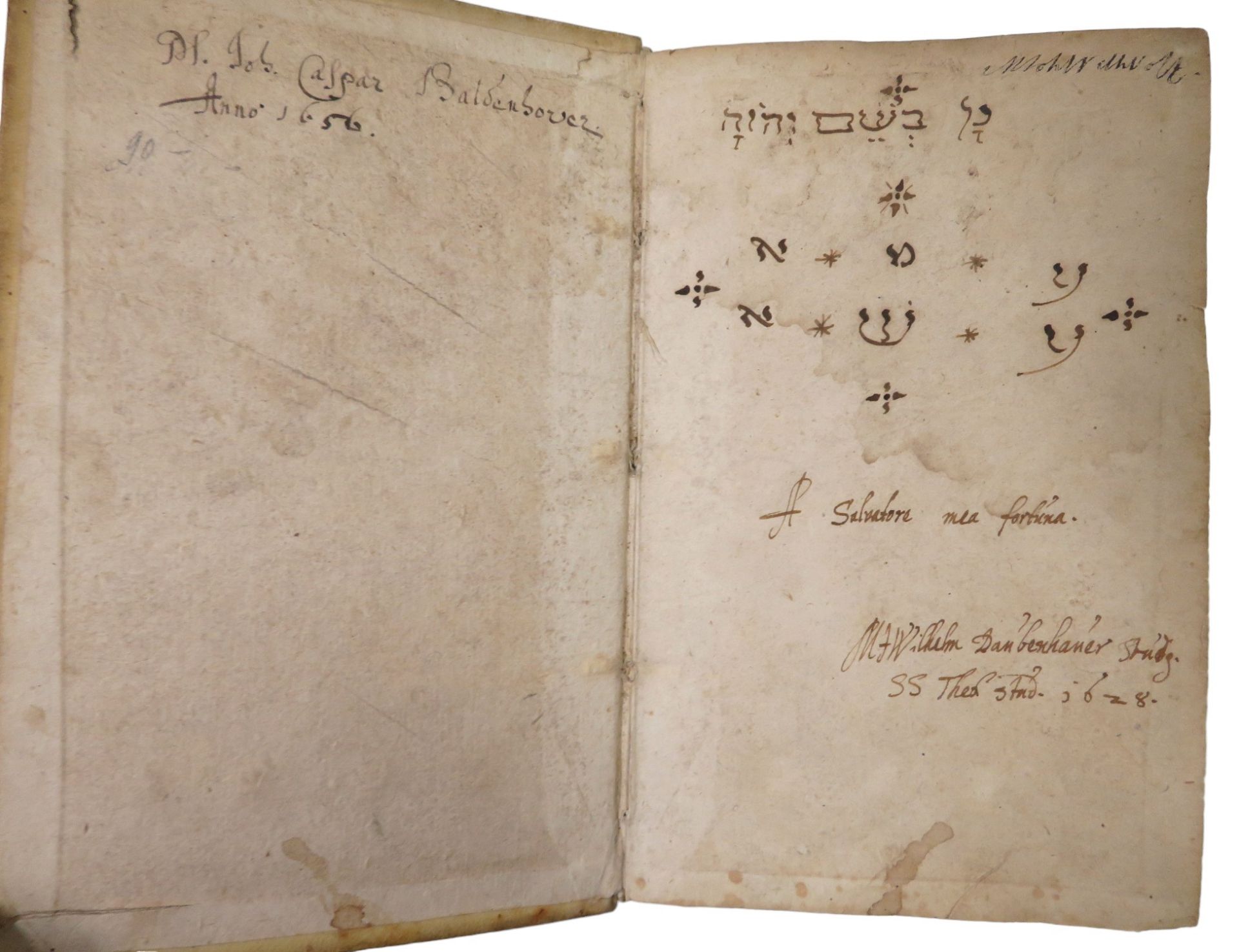 Bd., Sleidani, Ioannis: Commentatoriorvm De Statv Religionis Et Reipvblicae. Wohl 16. Jahrhundert, - Image 2 of 3