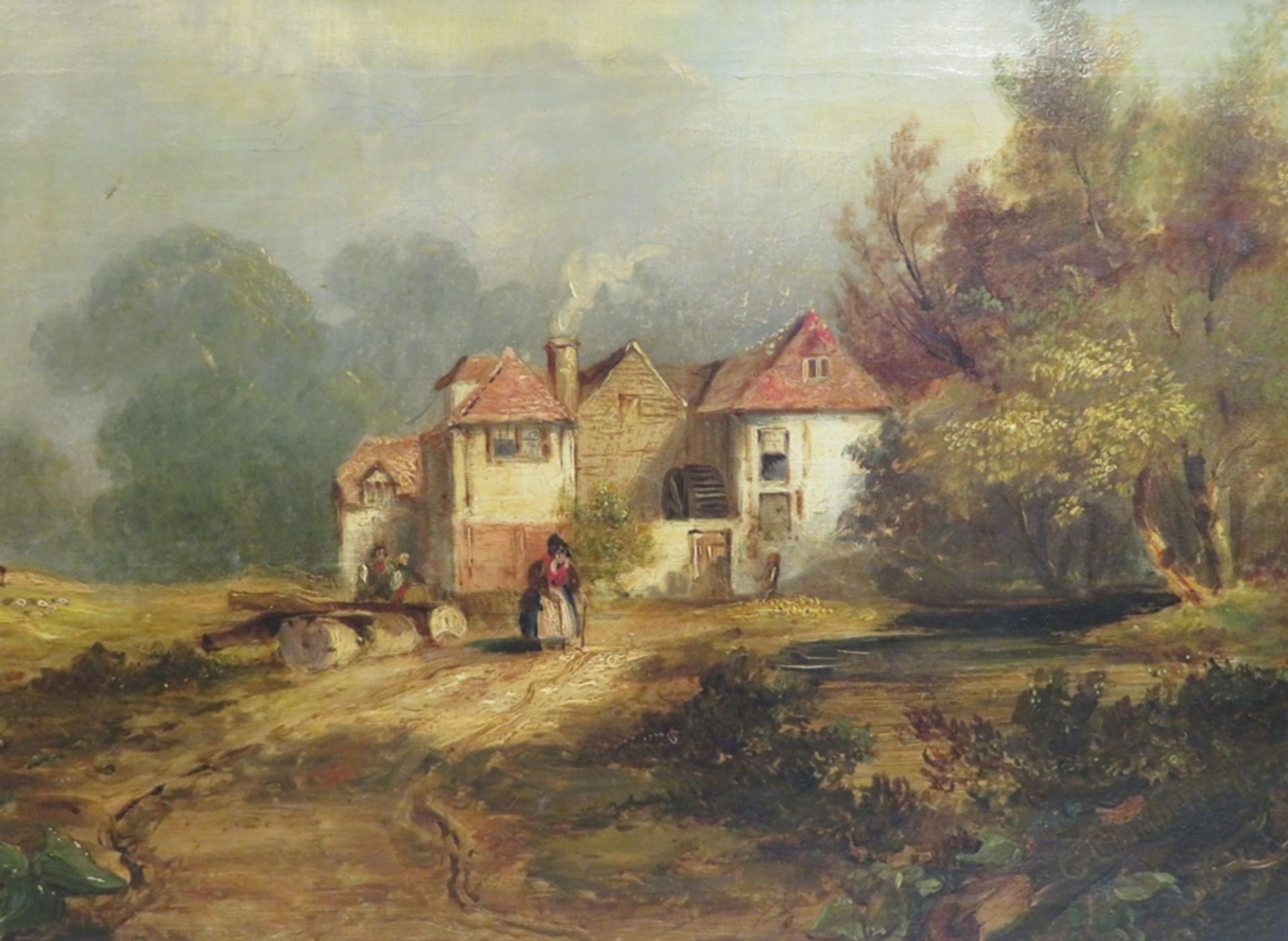 Chambers, George I, 1803 - 1840, englischer Marinemaler, als Landschaftsmaler tätig von 1827 - 28, 
