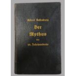 Bd., Rosenberg, Alfred: Der Mythus des 20. Jahrhunderts. München 1934, versehen mit Stempel der "Vo