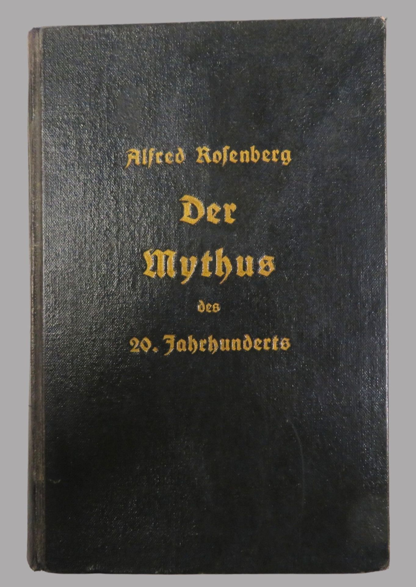 Bd., Rosenberg, Alfred: Der Mythus des 20. Jahrhunderts. München 1934, versehen mit Stempel der "Vo
