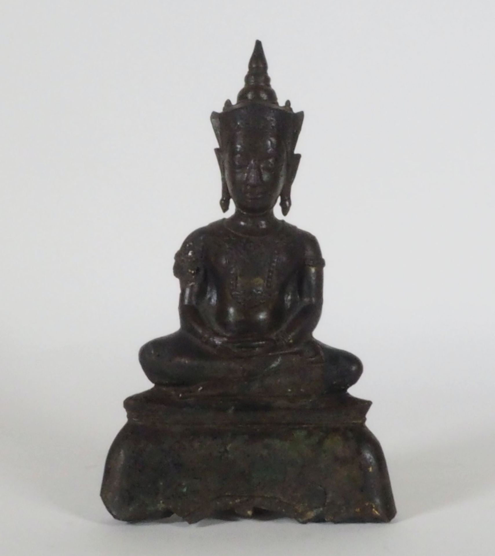 STATUE, Thailand, Bronze, um 1900,