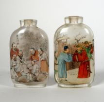 SNUFFBOTTLES, Konvolut von 2, China,