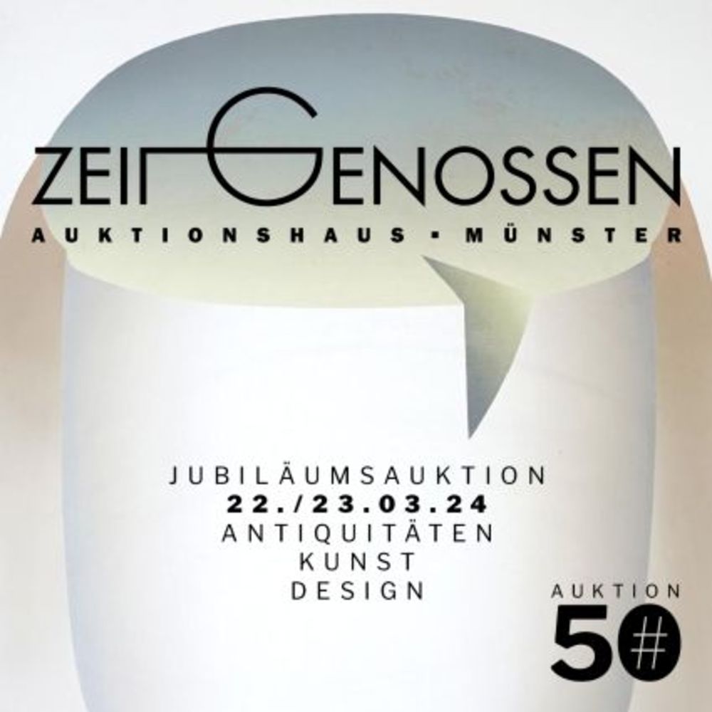 Jubiläums-Auktion #50 Kunst - Antiquitäten - Design