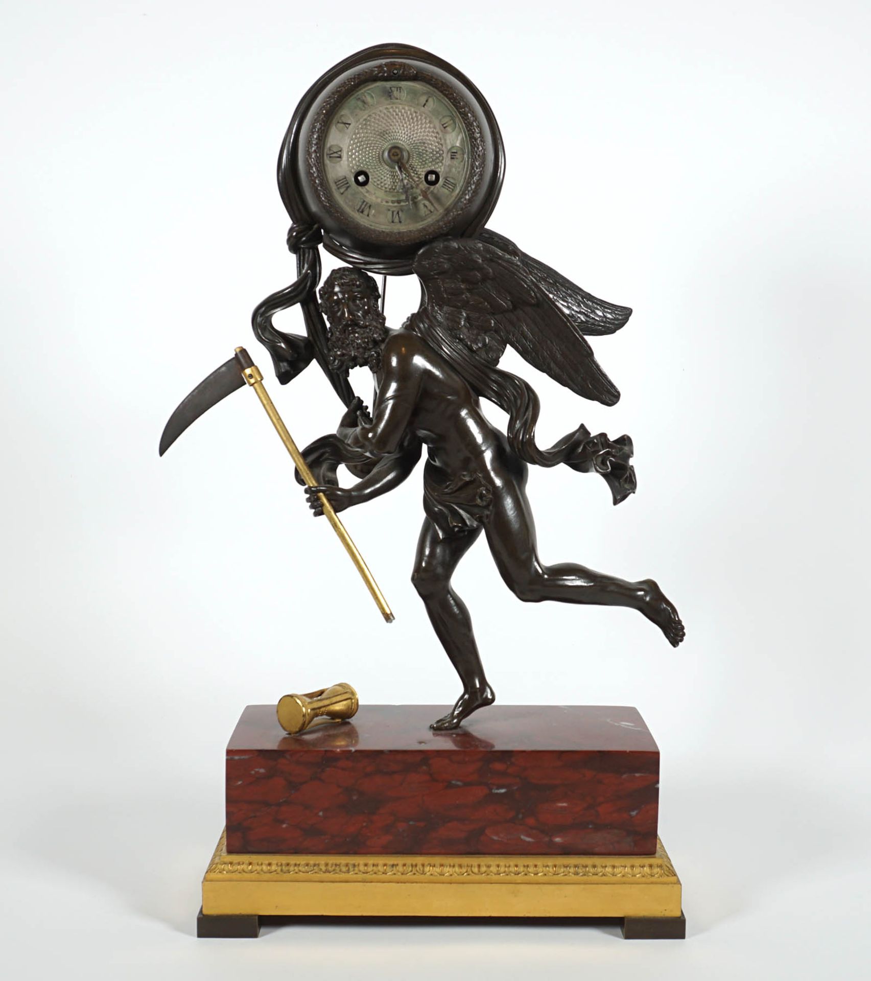 FIGURENUHR, Frankreich, 19.Jh.,