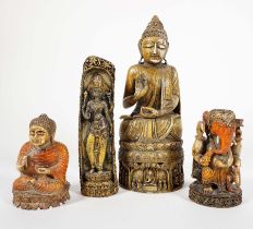 FIGUREN, Konvolut von 4, Indonesien,