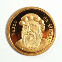 PORTUGAL, ECU-Goldmedaille, 1993, Vasco da Gama,