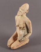 Sitzende Figur, Terrakotta, Mali