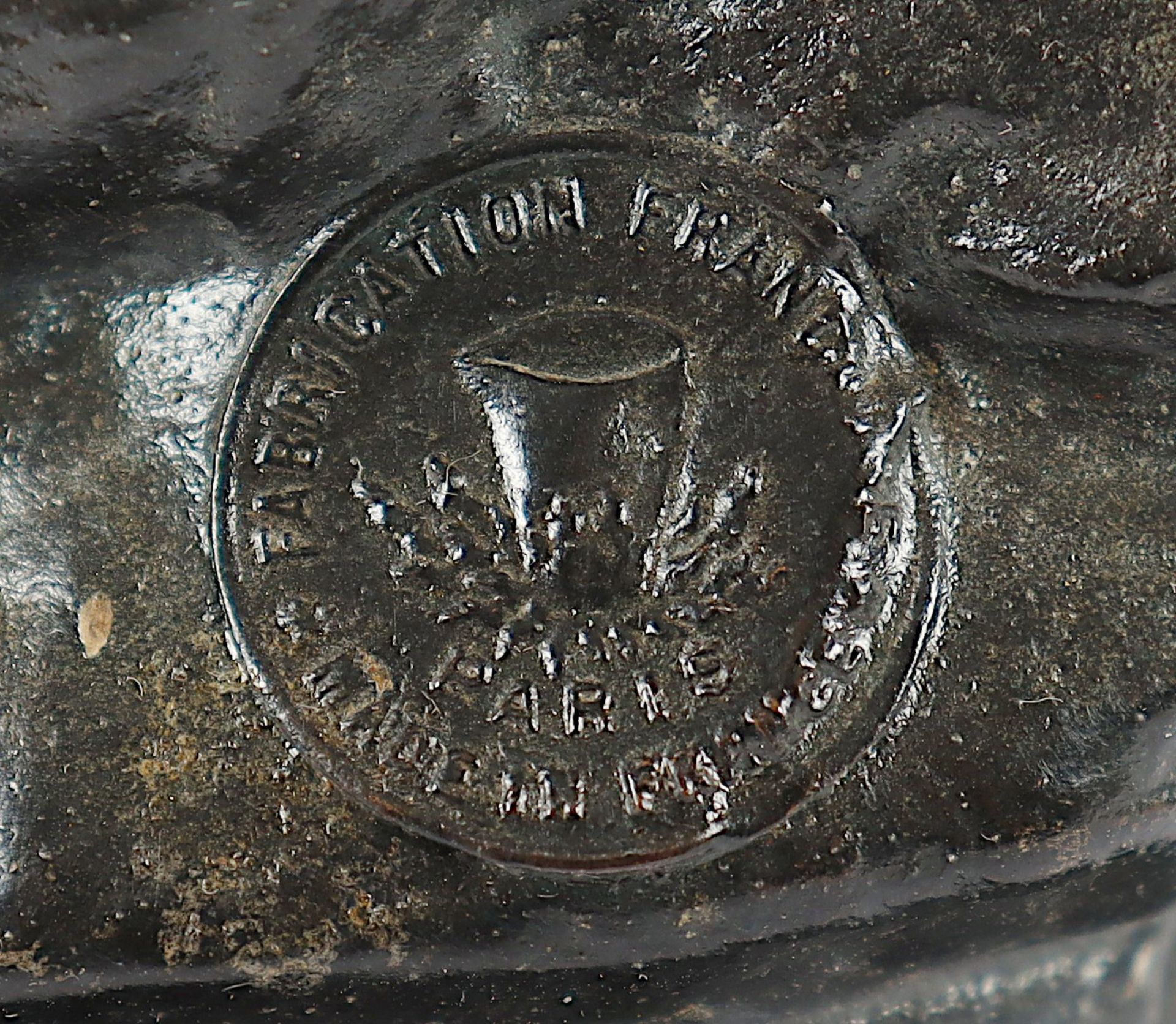 Histoire, Bronze, signiert, Marmorsockel - Image 5 of 5