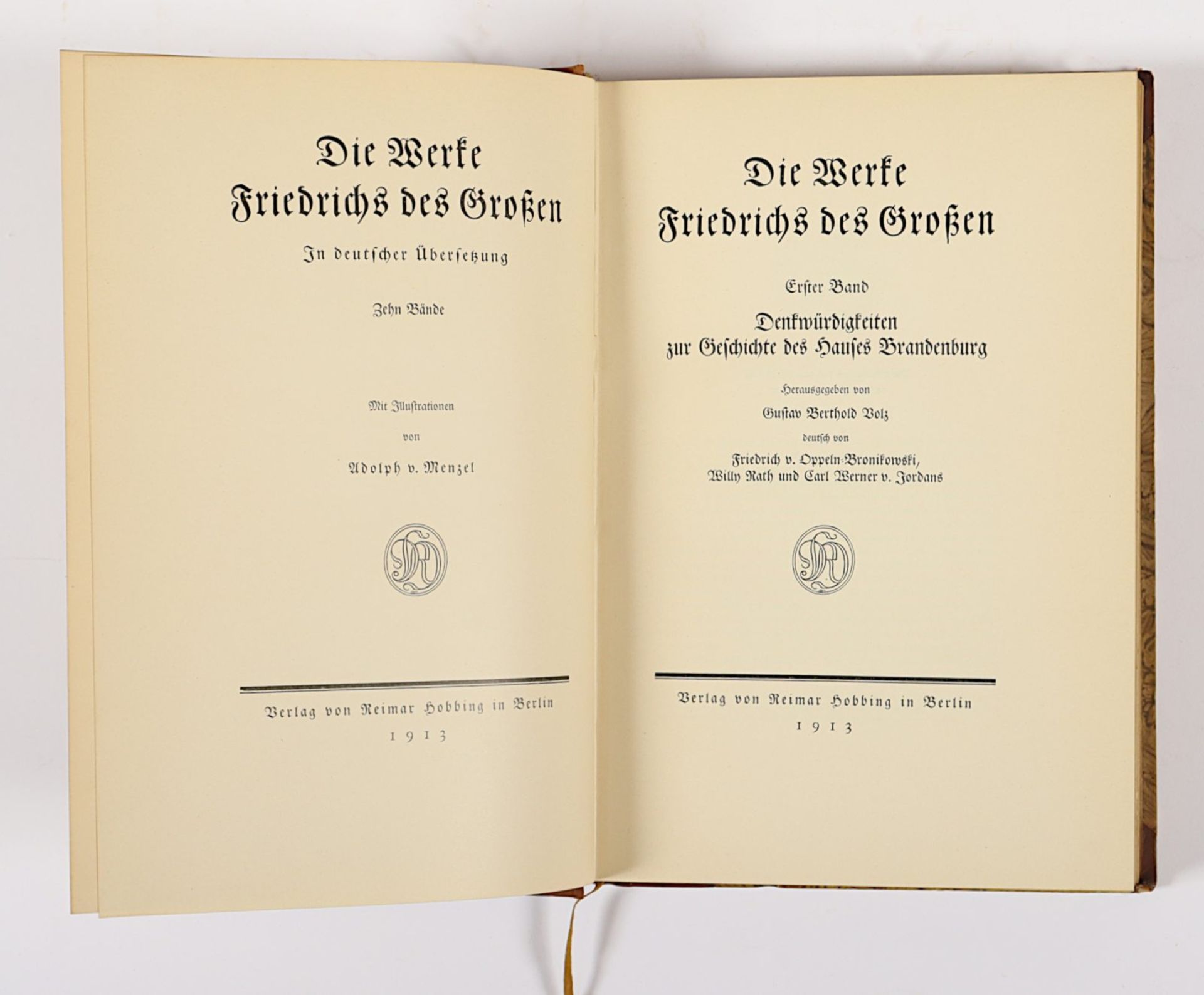 Friedrich der Große, 10 Bände - Bild 2 aus 2