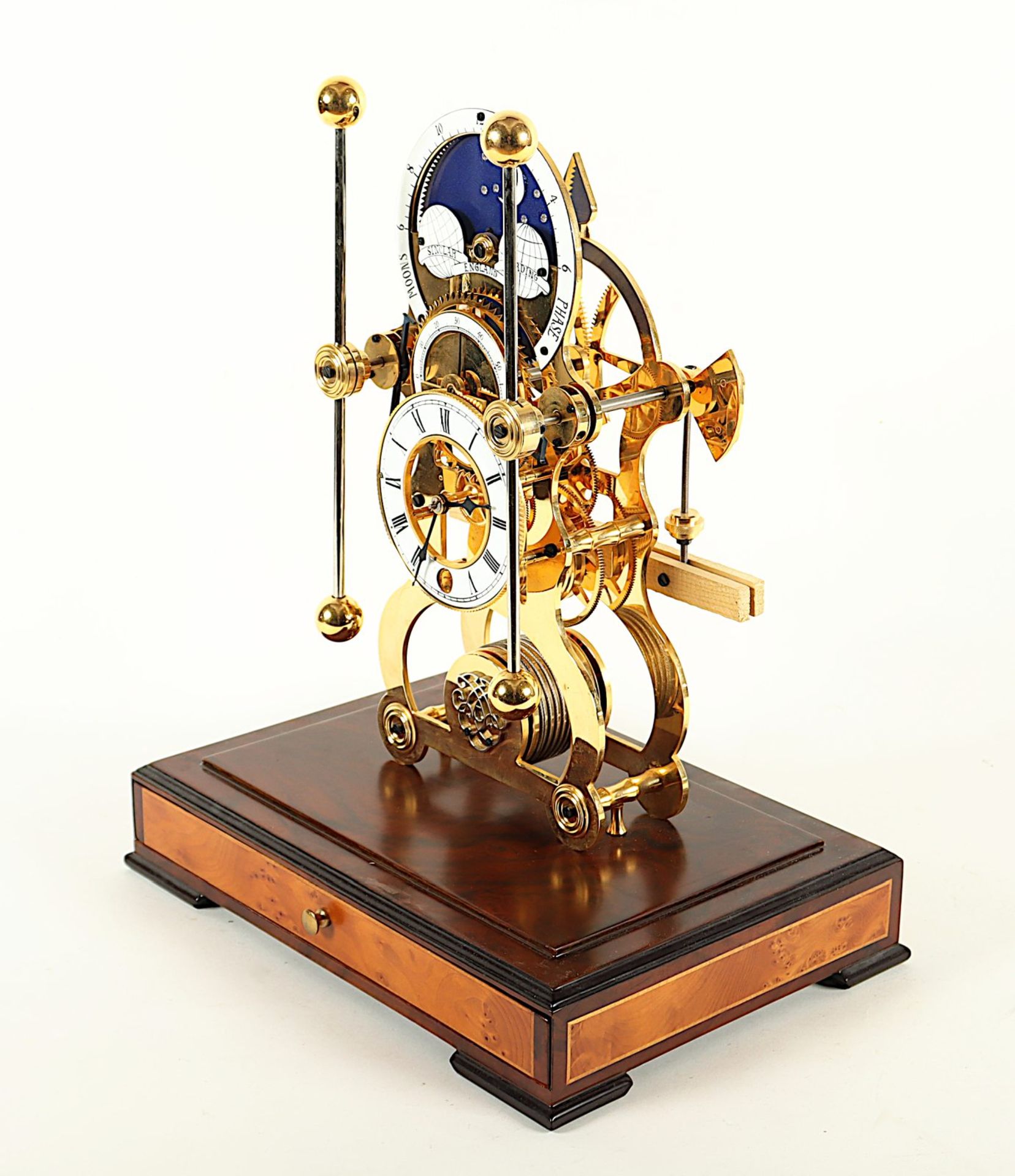 Harrison Grasshopper Sea Clock, Sinclair, Harding, 20. Jh. - Image 3 of 6