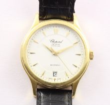 Armbanduhr, Chopard, 750/ooo Gelbgold, LUC 1860, Automatik, Papiere, Gebrauchsspuren