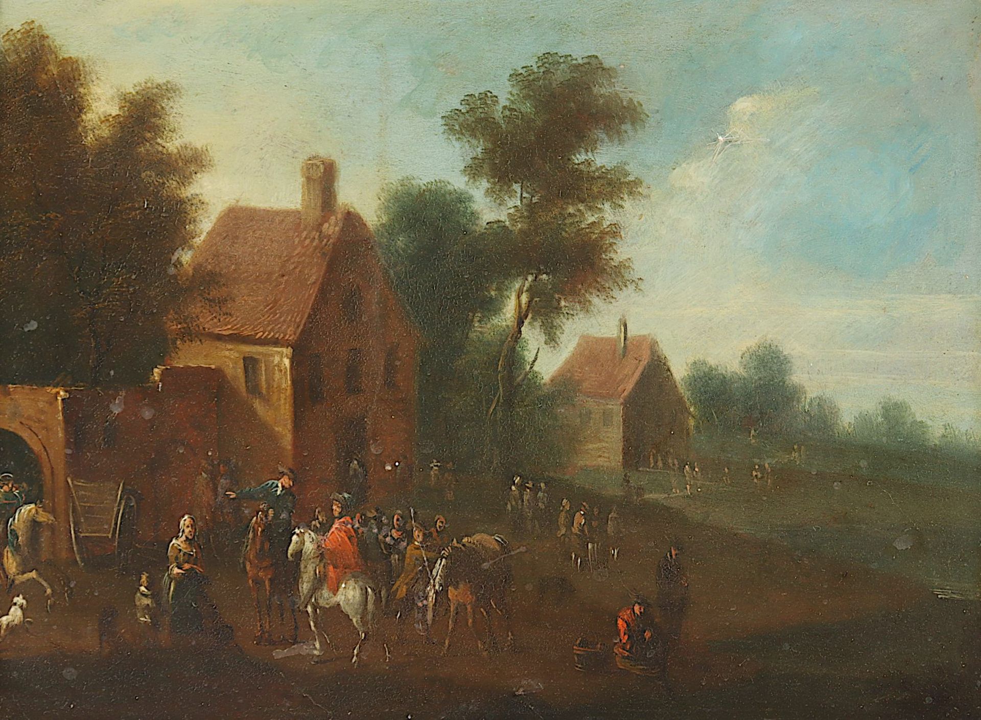 BAETS, Marc (flämisch 17./18.Jh.), zugeschrieben, "Landschaft ", R. 