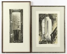 Escher, Rolf, zwei Arbeiten, R.