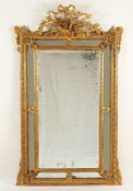 Großer Spiegel, Louis-Seize-Stil, E.19.Jh.