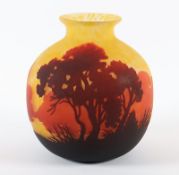 Paysage de Verre-Vase, Muller Frères, um 1920