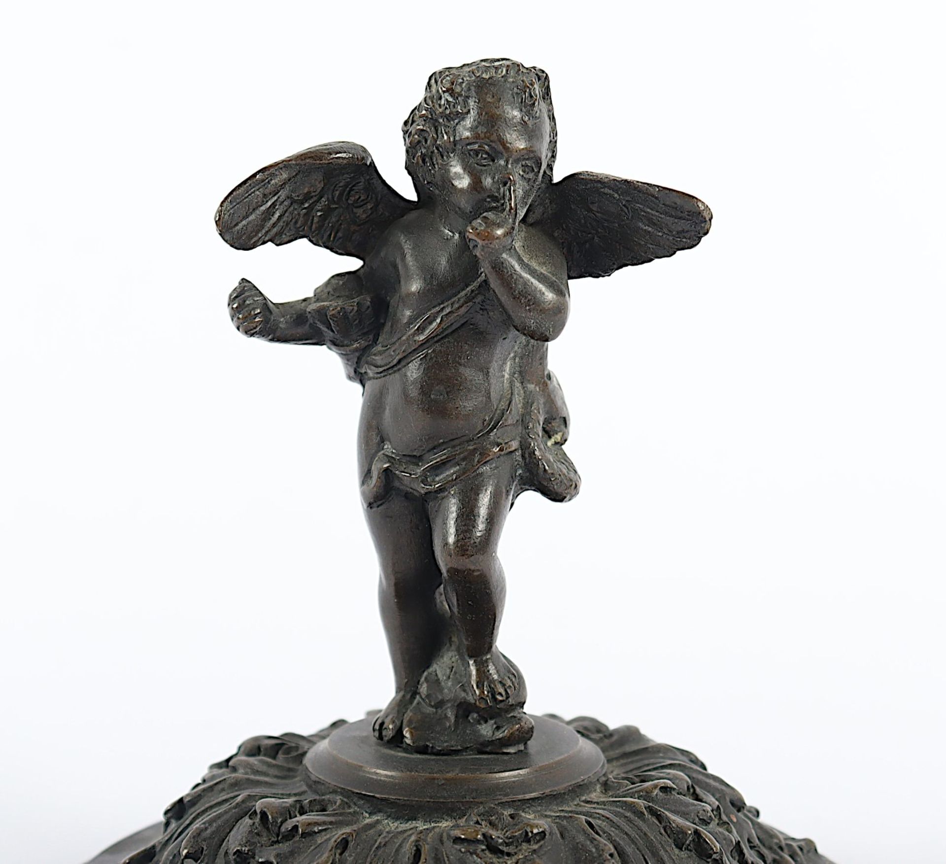 Tintenfass, Bronze, A. Pandiani, Mailand - Image 3 of 5