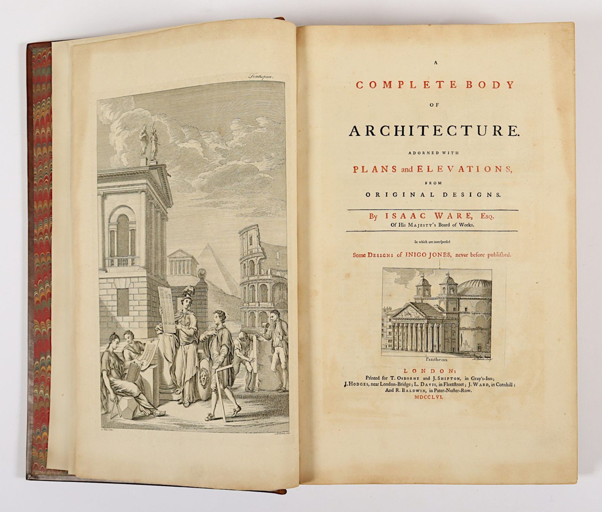 Isaac Ware, A complete body of architecture, 1756