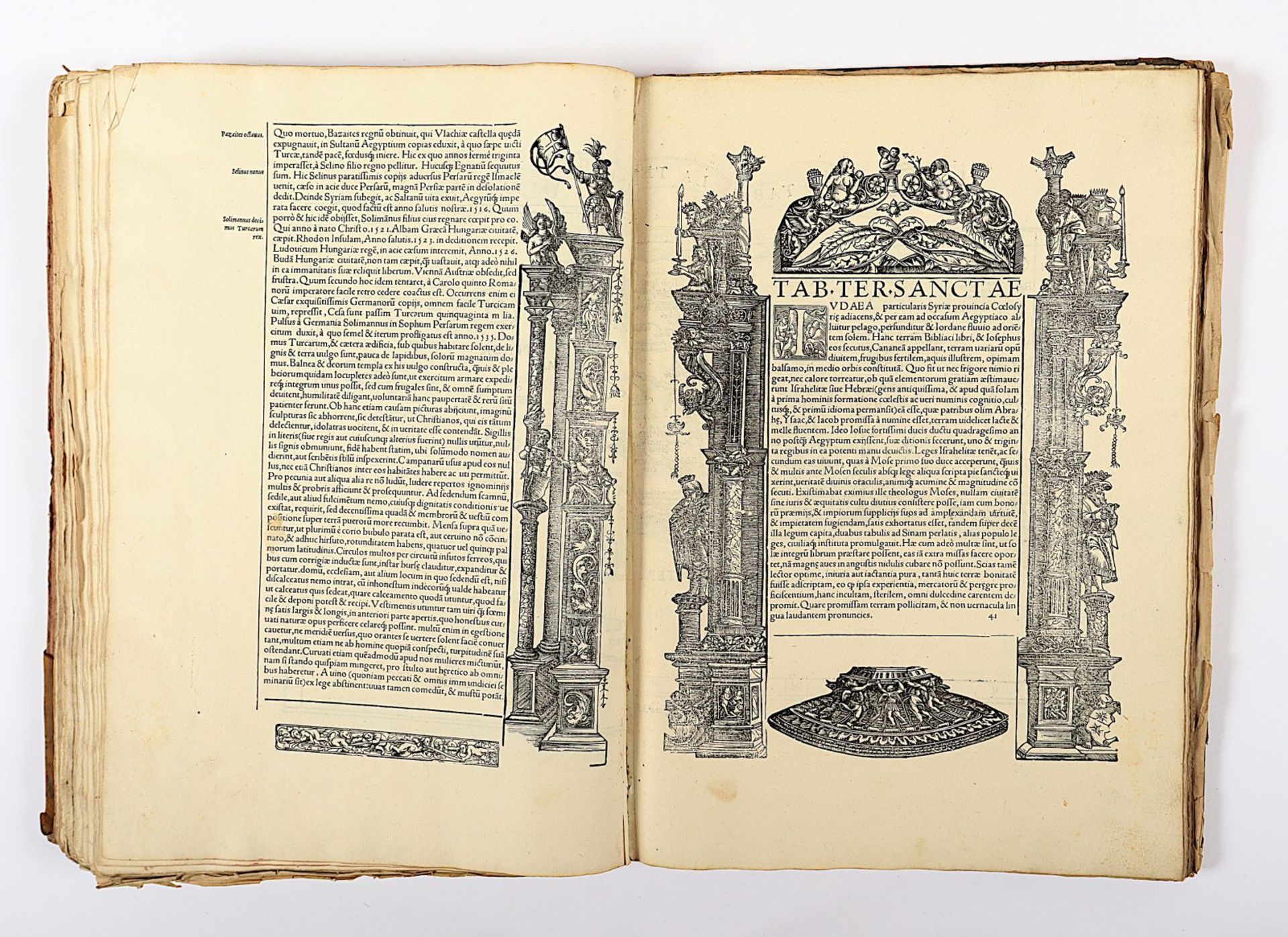 Atlas Ptolemaeus, 1535, mit Holzschnitten, besch. - Image 67 of 86