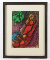 Chagall, Marc, "David und Absalom", R.