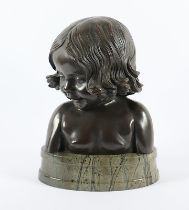 Vierthaler, Johann, "Mädchenbüste", Bronze