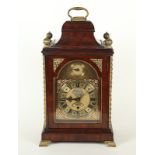 BRACKET CLOCK MIT CARILLON, Robert Ward, London, um 1750