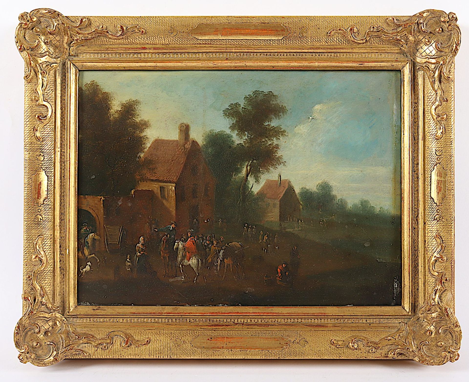 BAETS, Marc (flämisch 17./18.Jh.), zugeschrieben, "Landschaft ", R.  - Bild 2 aus 3