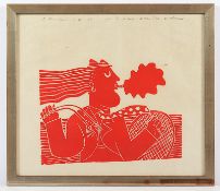 Fassianos, Alexandre (1935-2022), Litho, sign.